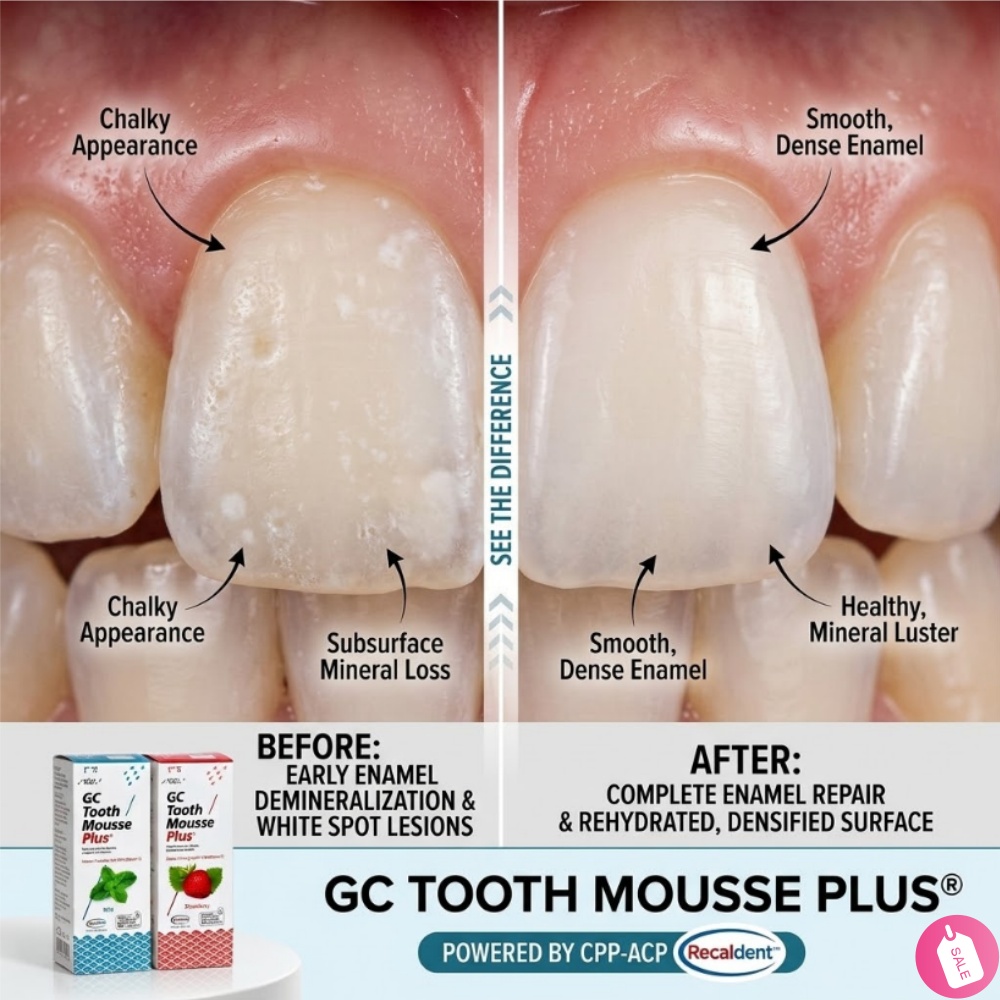 50g GC Fruit Flavor Mousse Too - огляд і ціна Teeth Whitening Mousse