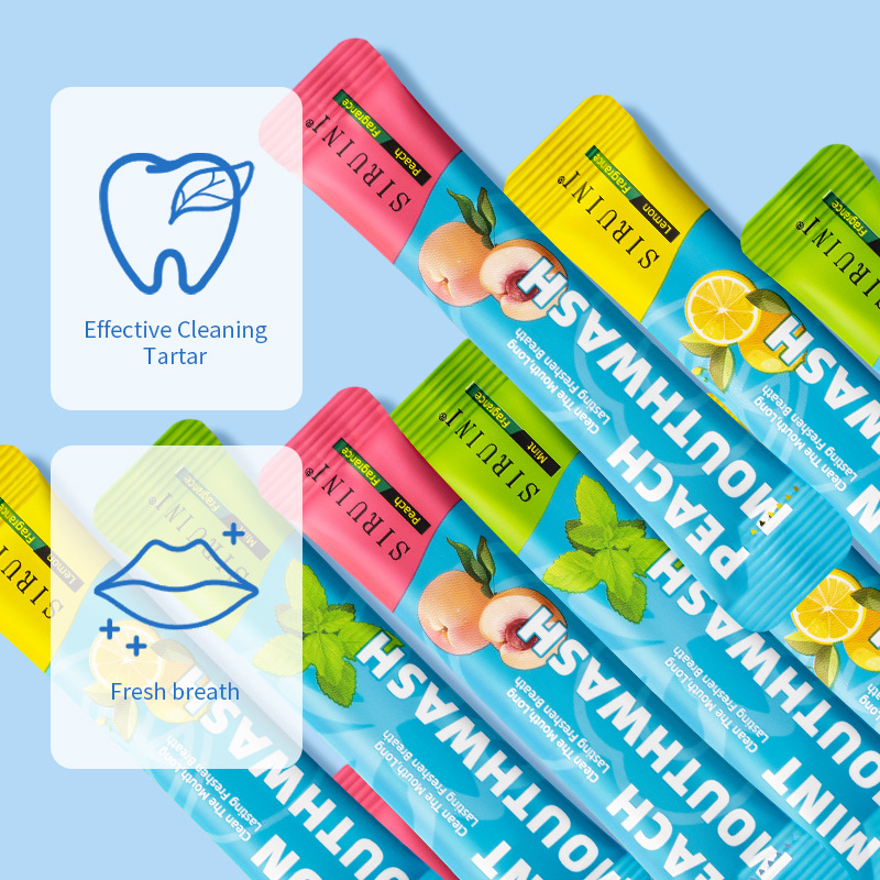 20 PCS Disposable Mouthwash No - огляд і ціна Whitening Mouthwash