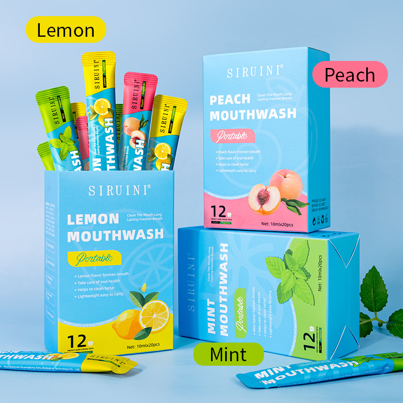 20 PCS Disposable Mouthwash No - огляд і ціна Whitening Mouthwash