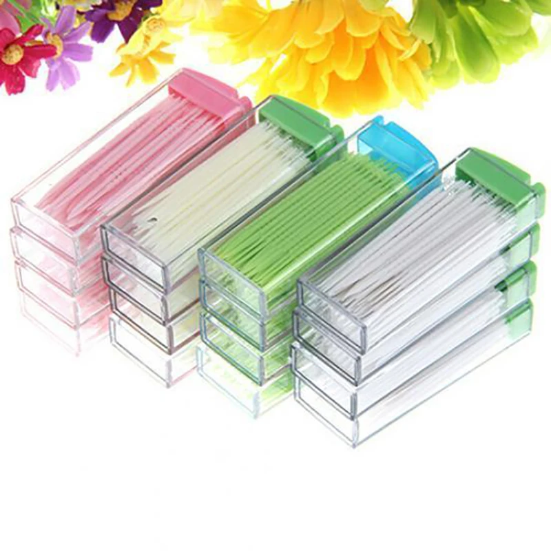 50Pcs/Box Oral Care Disposable - огляд і ціна Dental Floss Picks