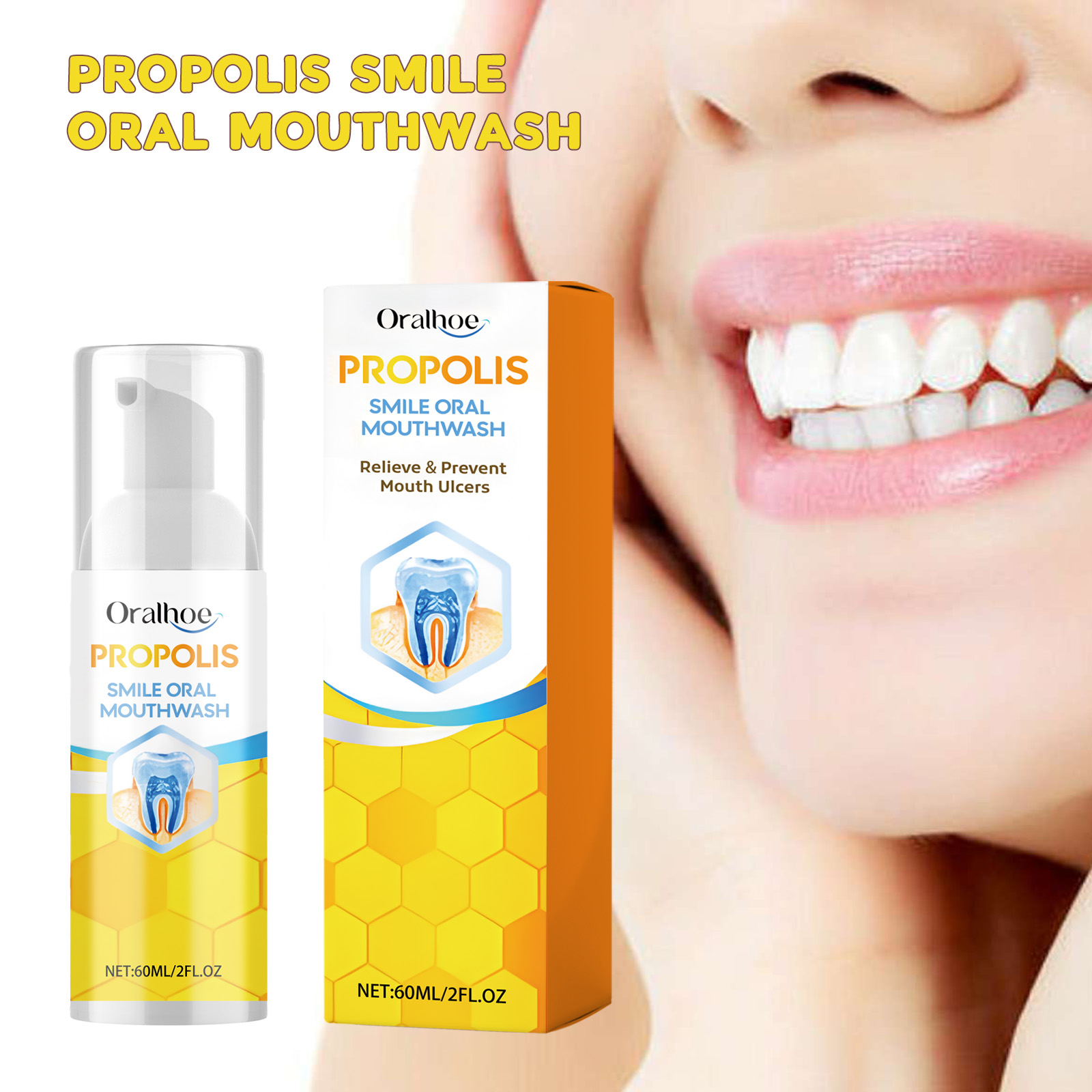 Teeth Whitening Mousse Dental  - огляд і ціна Teeth Whitening Mousse