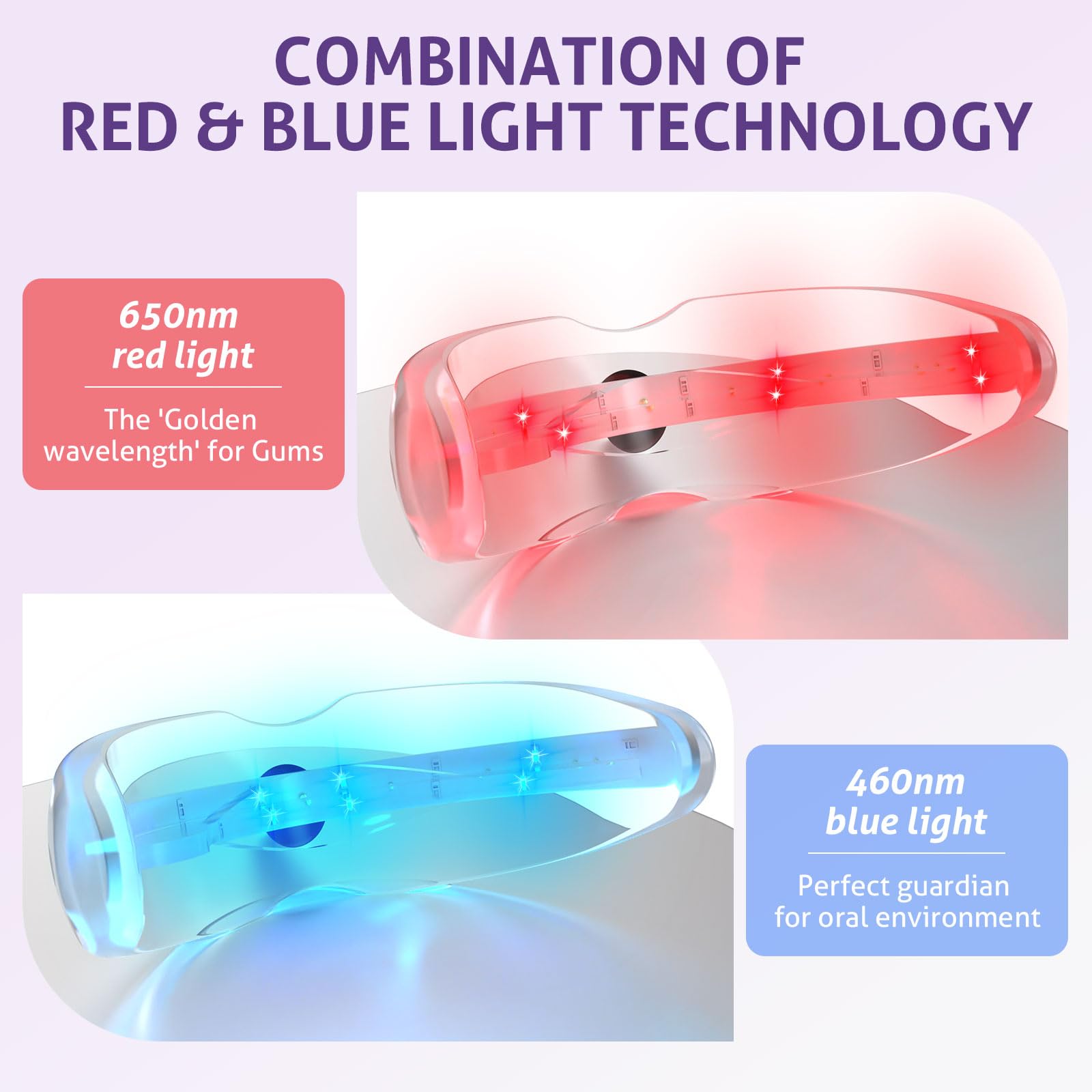 Red Blue Light Therapy Teeth W - огляд і ціна Teeth Whitening Led Kit
