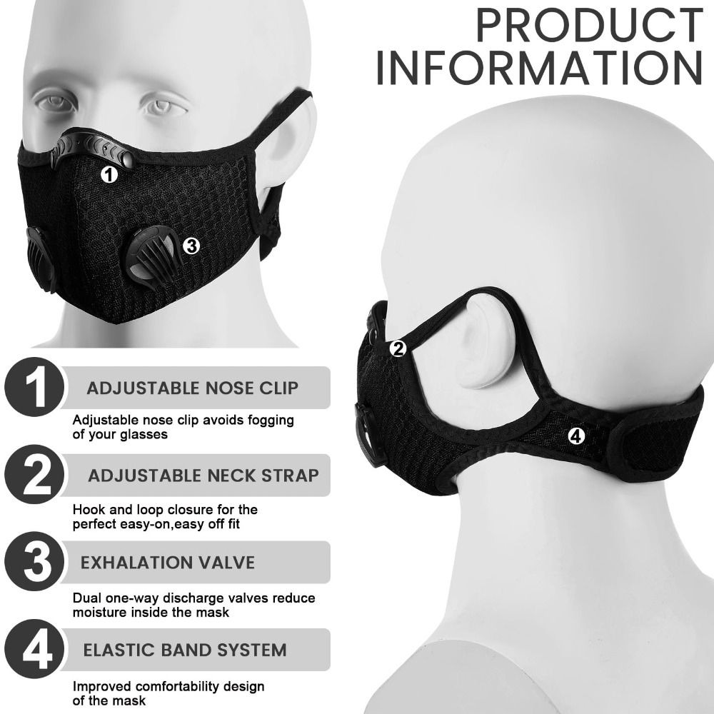 Breathable Ergonomic Dust Mask - огляд і ціна Teeth Whitening Mask