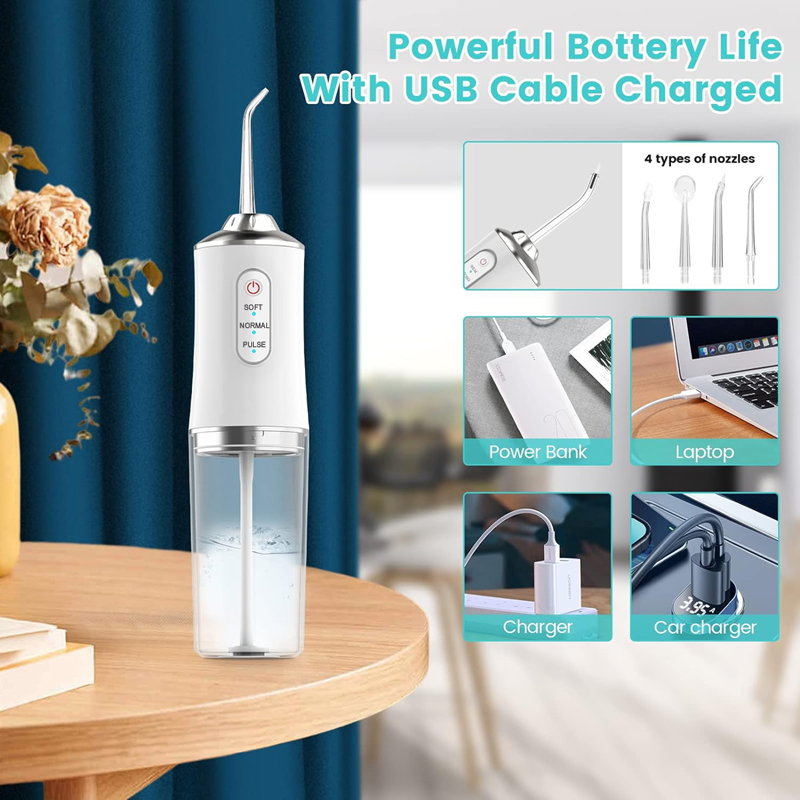 Oral Irrigator Dental Water Je - огляд і ціна Whitening Mouthwash