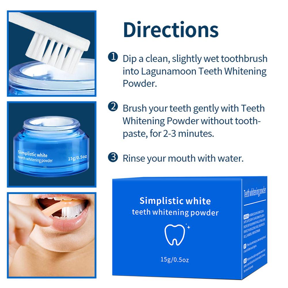 15g Teeth Whitening Powder Pre - огляд і ціна Teeth Whitening Co