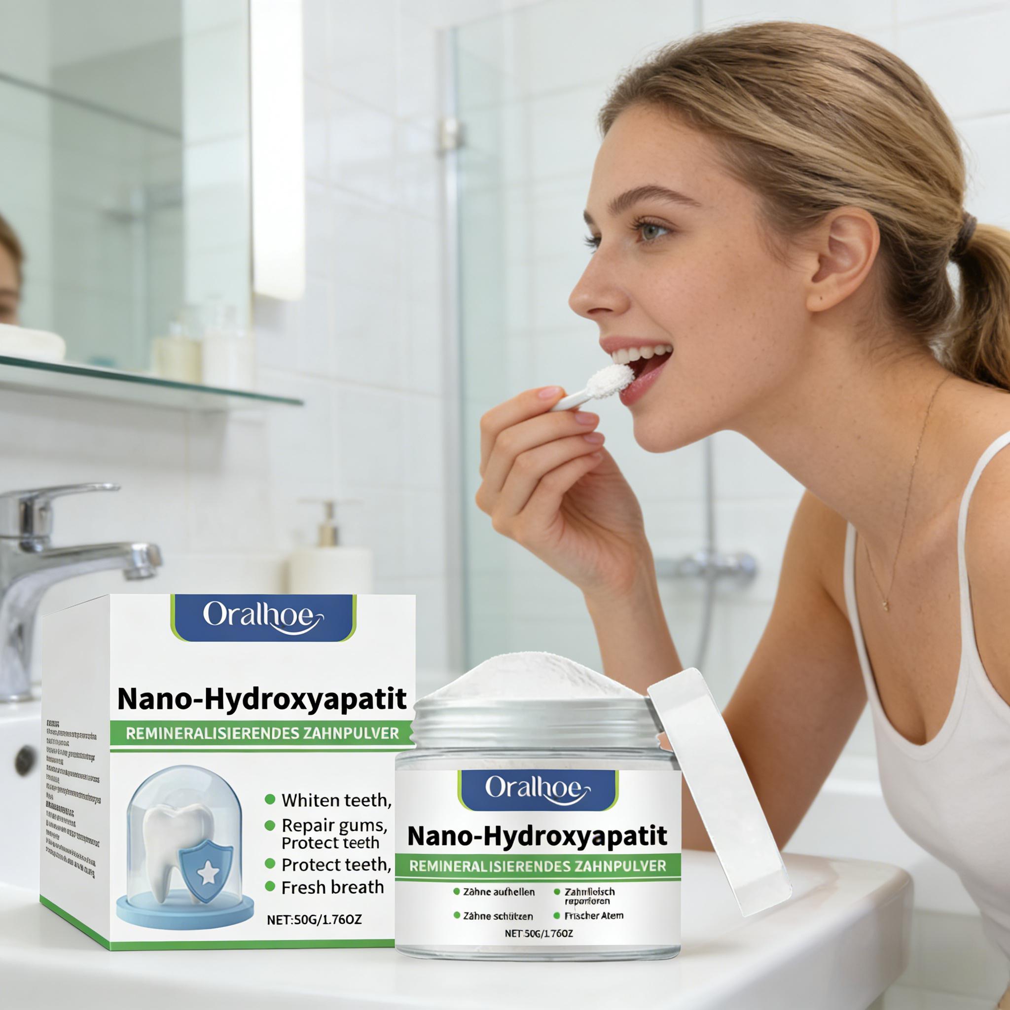 Oralhoe Whitening Tooth Powder - огляд і ціна Teeth Whitening Co
