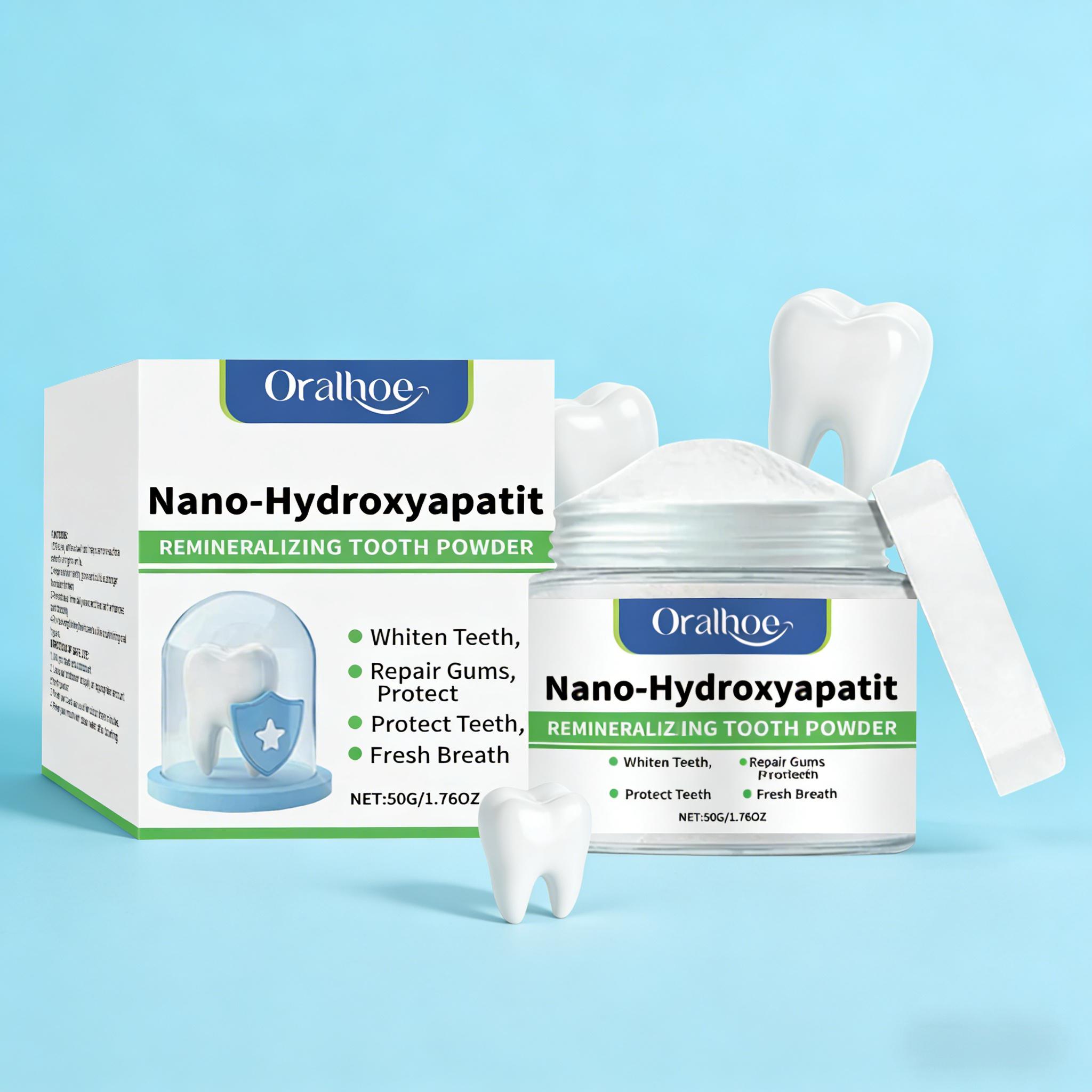 Oralhoe Whitening Tooth Powder - огляд і ціна Teeth Whitening Co
