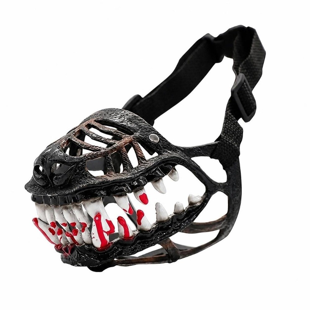 Spooky Latex Scary Dog Muzzle  - огляд і ціна Teeth Whitening Mask