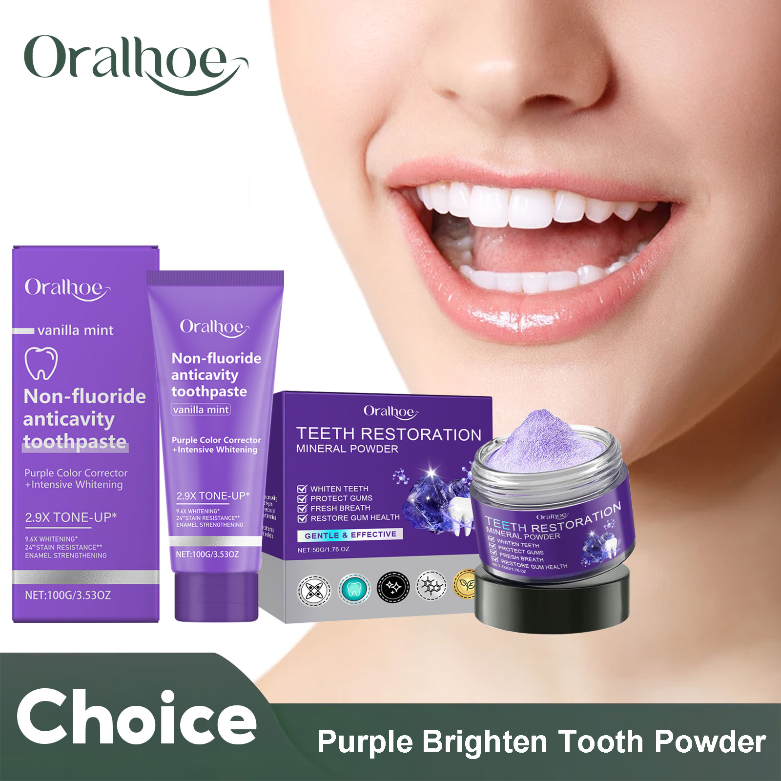 Teeth Restoration Mineral Powd - огляд і ціна Teeth Whitening Co