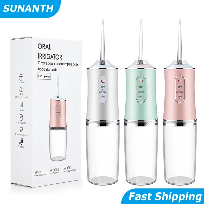 Portable Dental Water Flosser  - огляд і ціна Dental Floss Picks