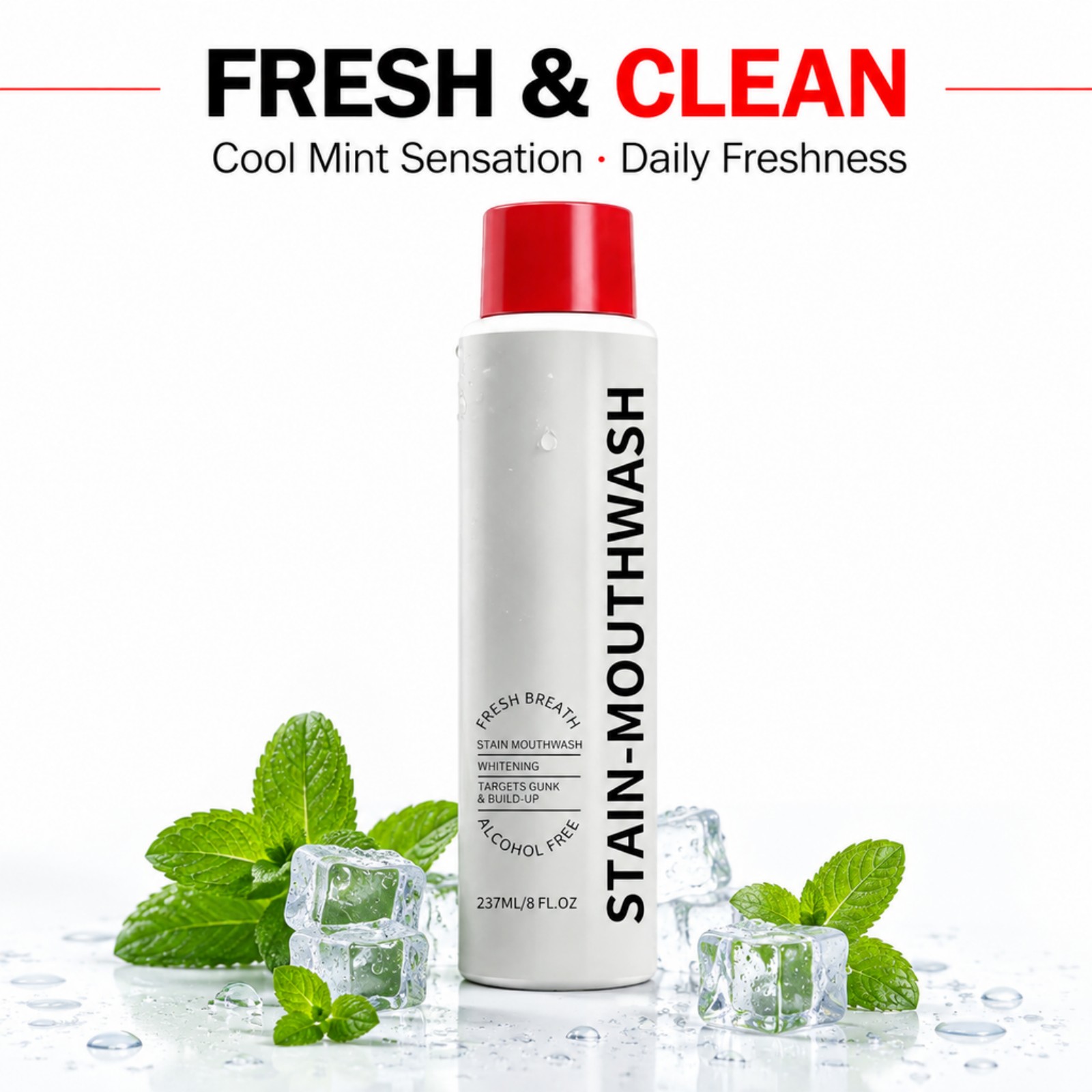 Whitening Mouthwash Alcohol Fr - огляд і ціна Whitening Mouthwash