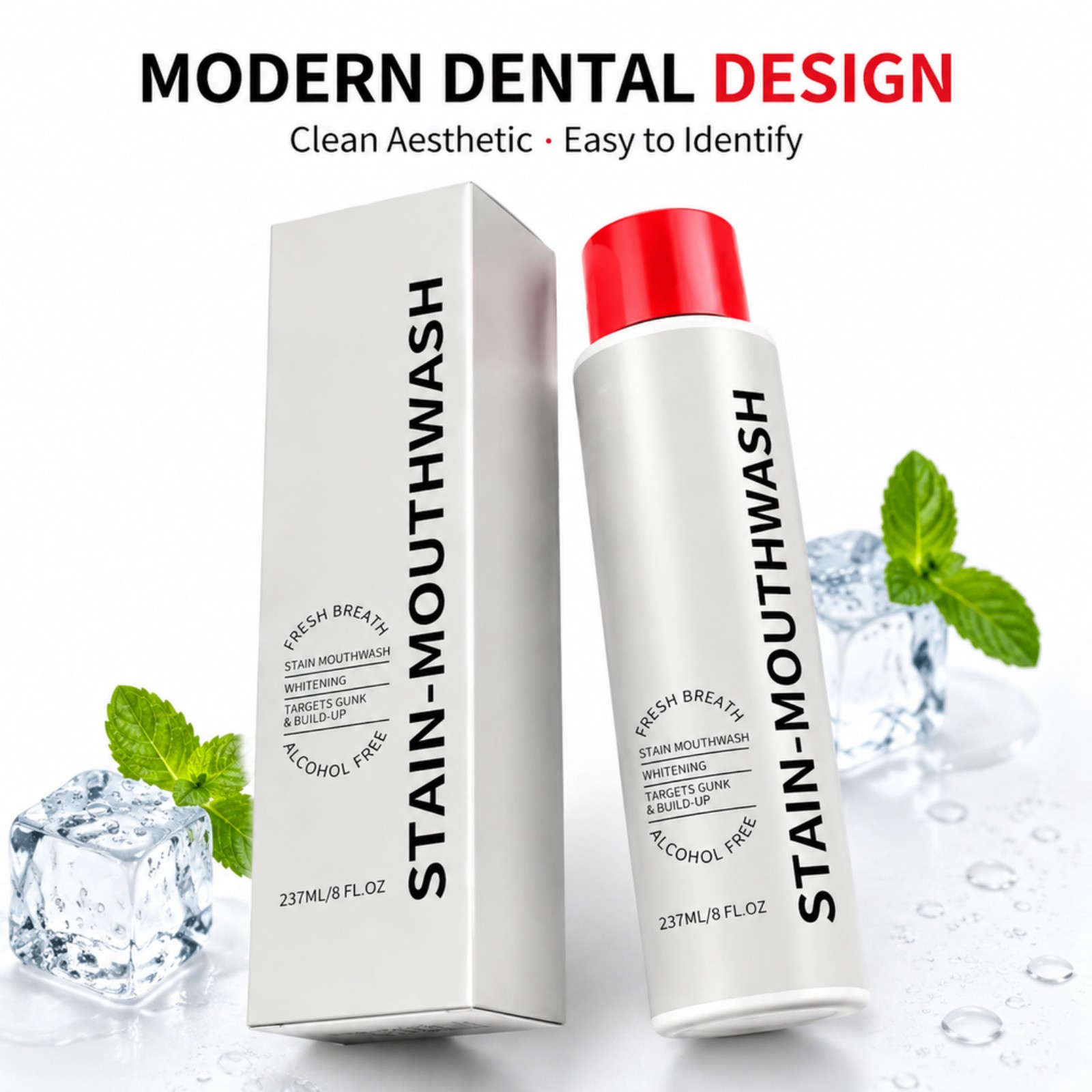 Whitening Mouthwash Alcohol Fr - огляд і ціна Whitening Mouthwash