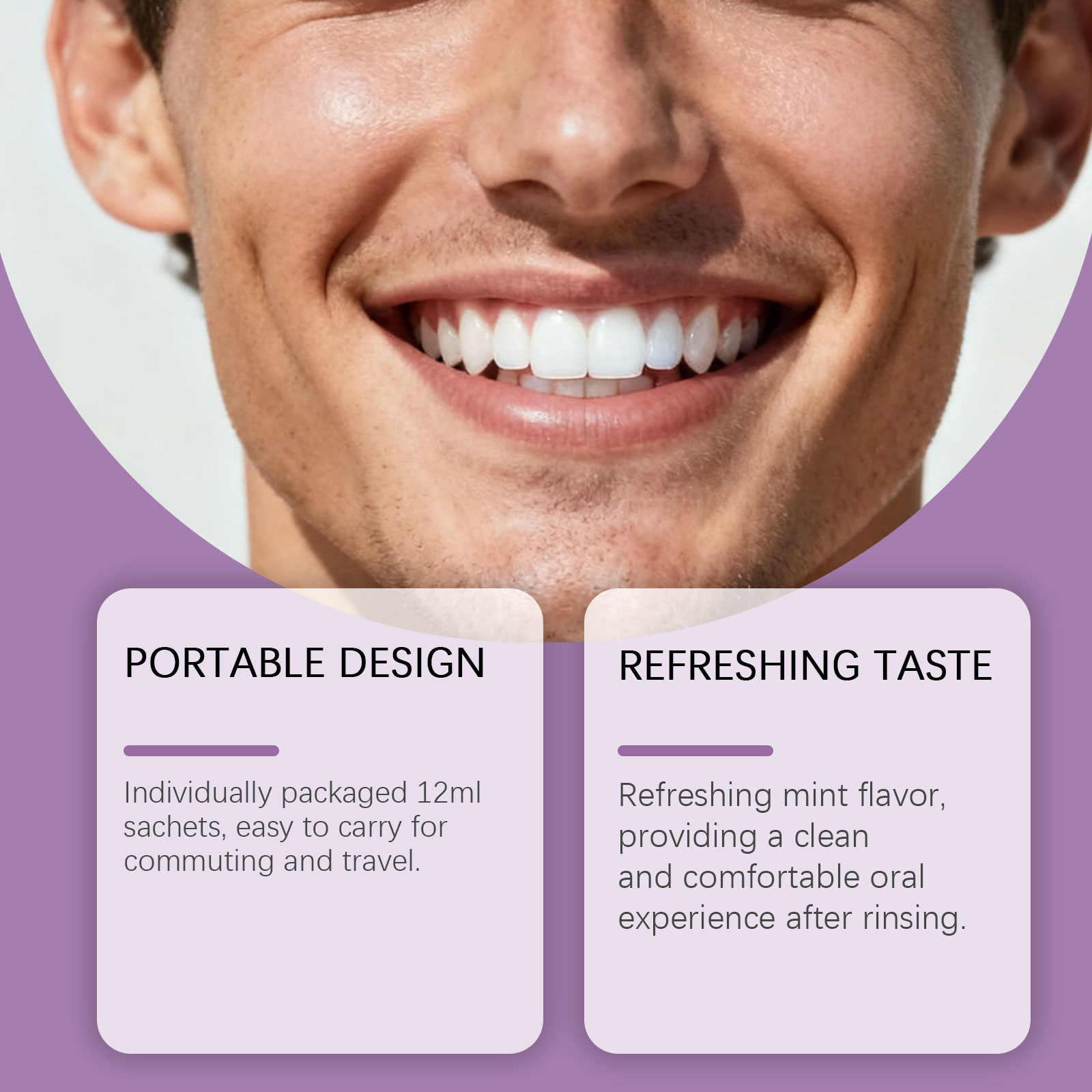 Purple Mouthwash For Teeth Whi - огляд і ціна Whitening Mouthwash