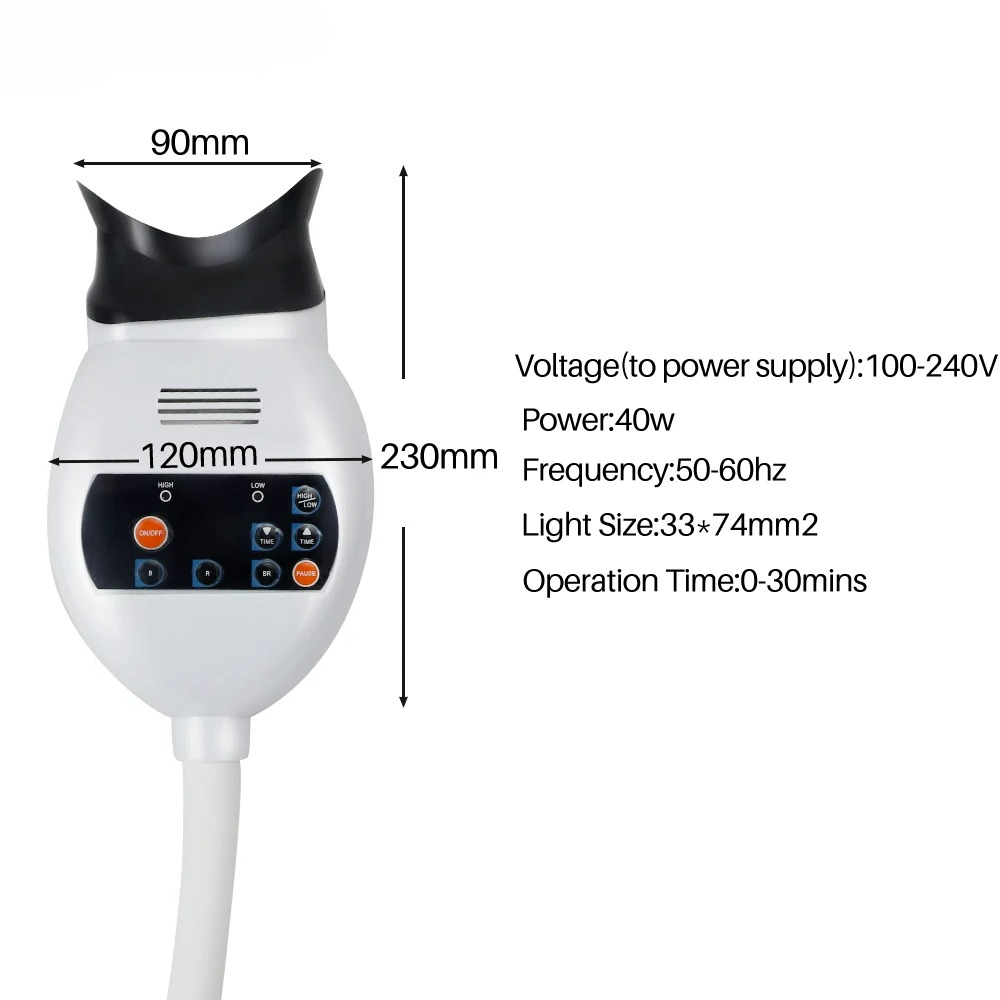 Adjustable 3 Colors LED Teeth  - огляд і ціна Teeth Whitening Dental