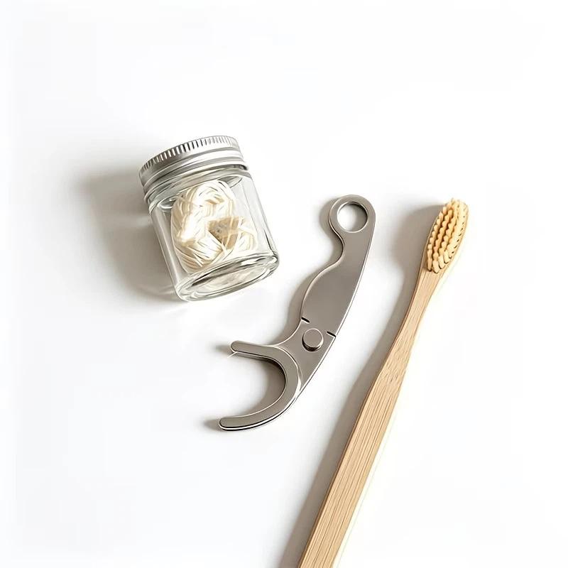 Stainless Steel Dental Floss H - огляд і ціна Dental Floss Picks