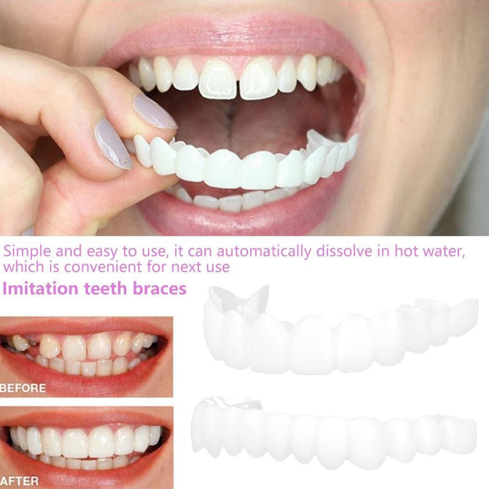 2pcs Men Women Temporary Teeth - огляд і ціна Teeth Whitening Mask