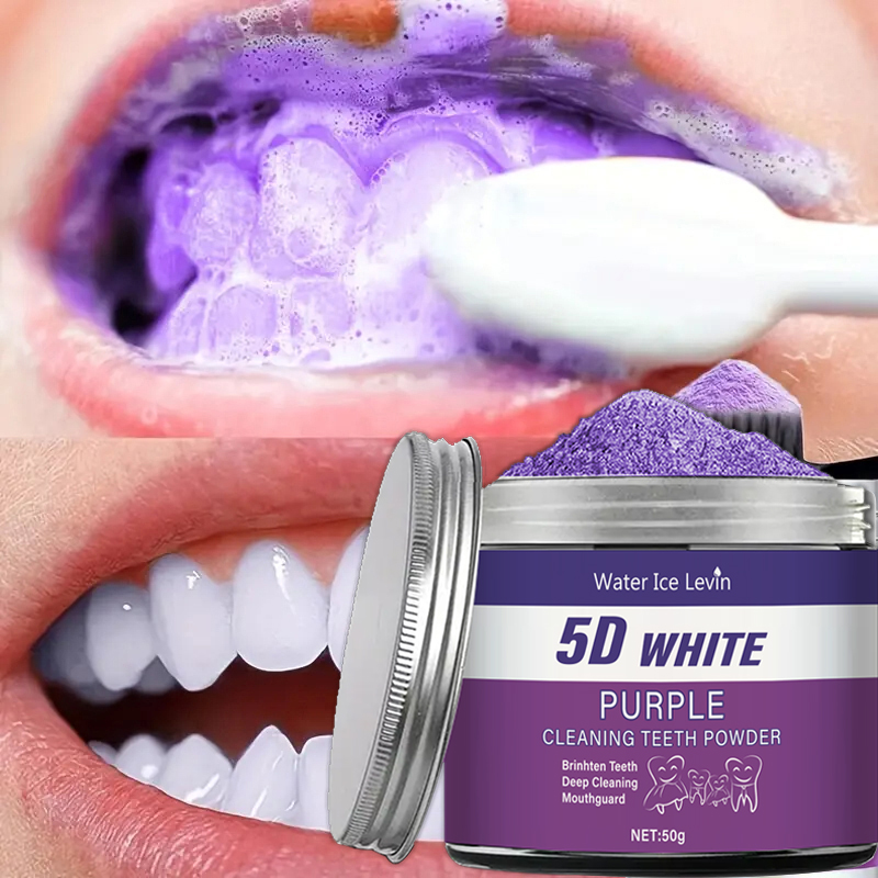 Purple Teeth Whitening Powder, - огляд і ціна Teeth Whitening Co