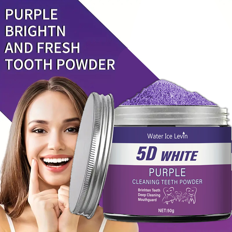 Purple Teeth Whitening Powder, - огляд і ціна Teeth Whitening Co