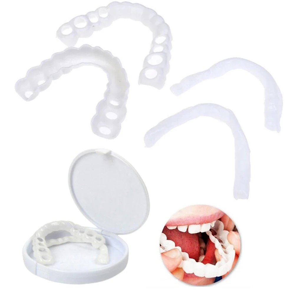 2 Pairs Dentures Teeth Denture - огляд і ціна Teeth Whitening Mask
