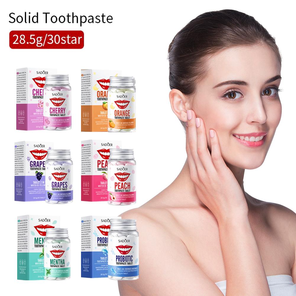 Mint Solid Toothpaste Tablets  - огляд і ціна Teeth Whitening Co